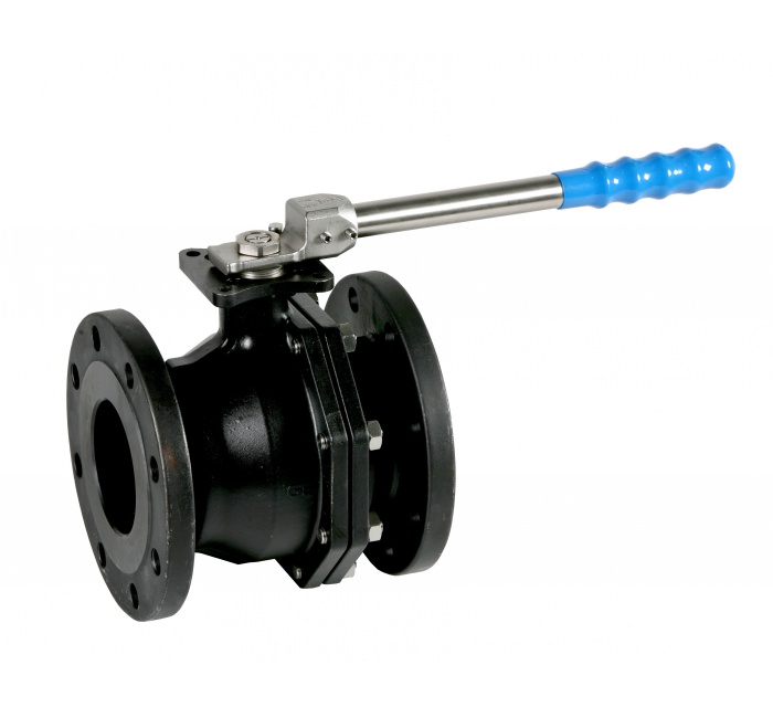 Distributor Genebre 2 pcs Full bore ball valve flanges DIN PN 16 surabaya